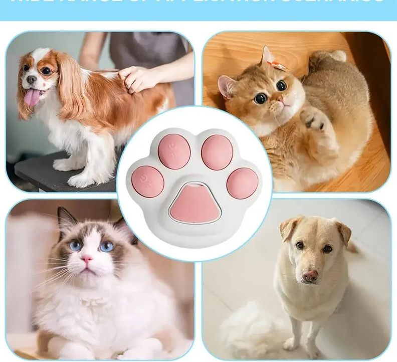 Unisex electric pet spray grooming brush for cats and dogs, rechargeable, ergonomic design