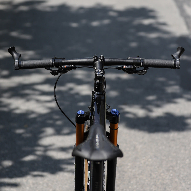 Comfortable anti-slip bicycle grips, ergonomic design for improved control & cycling performance on any bike.