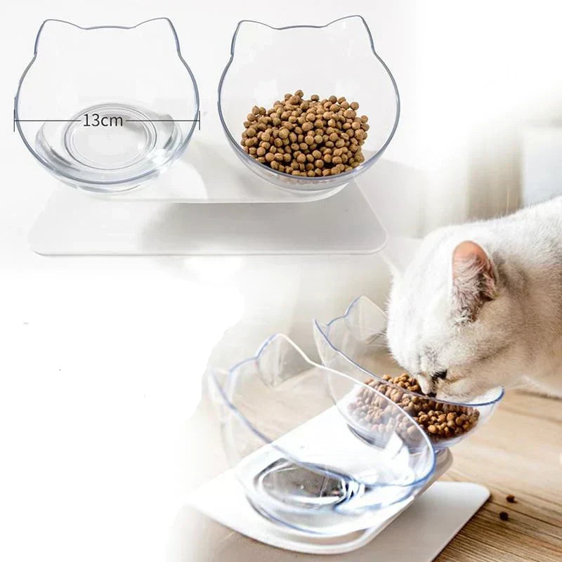 Health-conscious elevated pet diner, ideal for reducing joint strain and improving posture