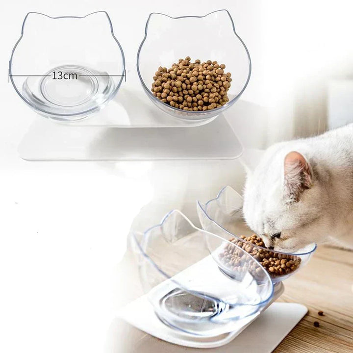 Health-conscious elevated pet diner, ideal for reducing joint strain and improving posture