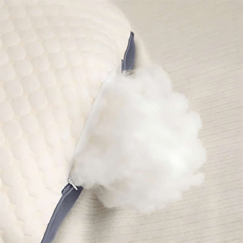Unisex comfortable orthopedic pillow for optimal neck and back support, enhancing sleep quality and pain relief.