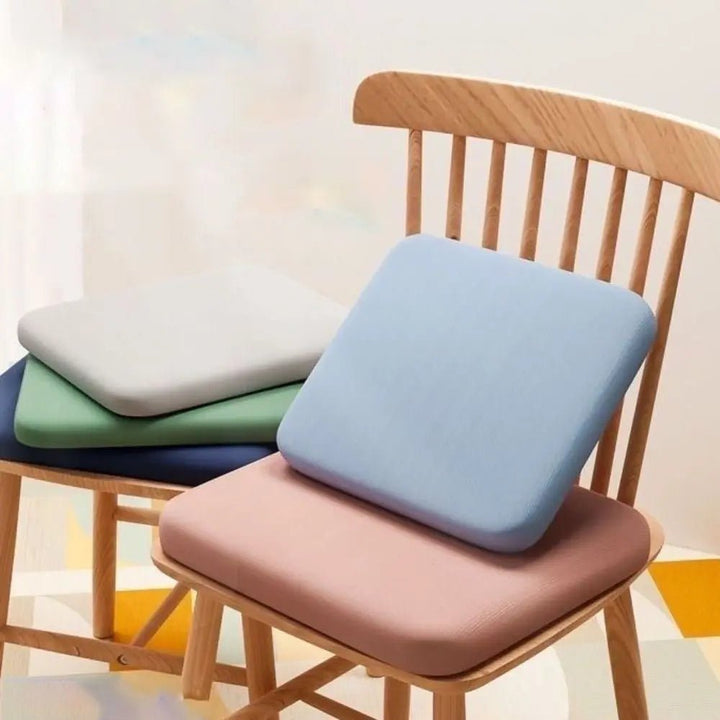 All-day comfort ergonomic seat cushion, essential for long sitting sessions in home office.