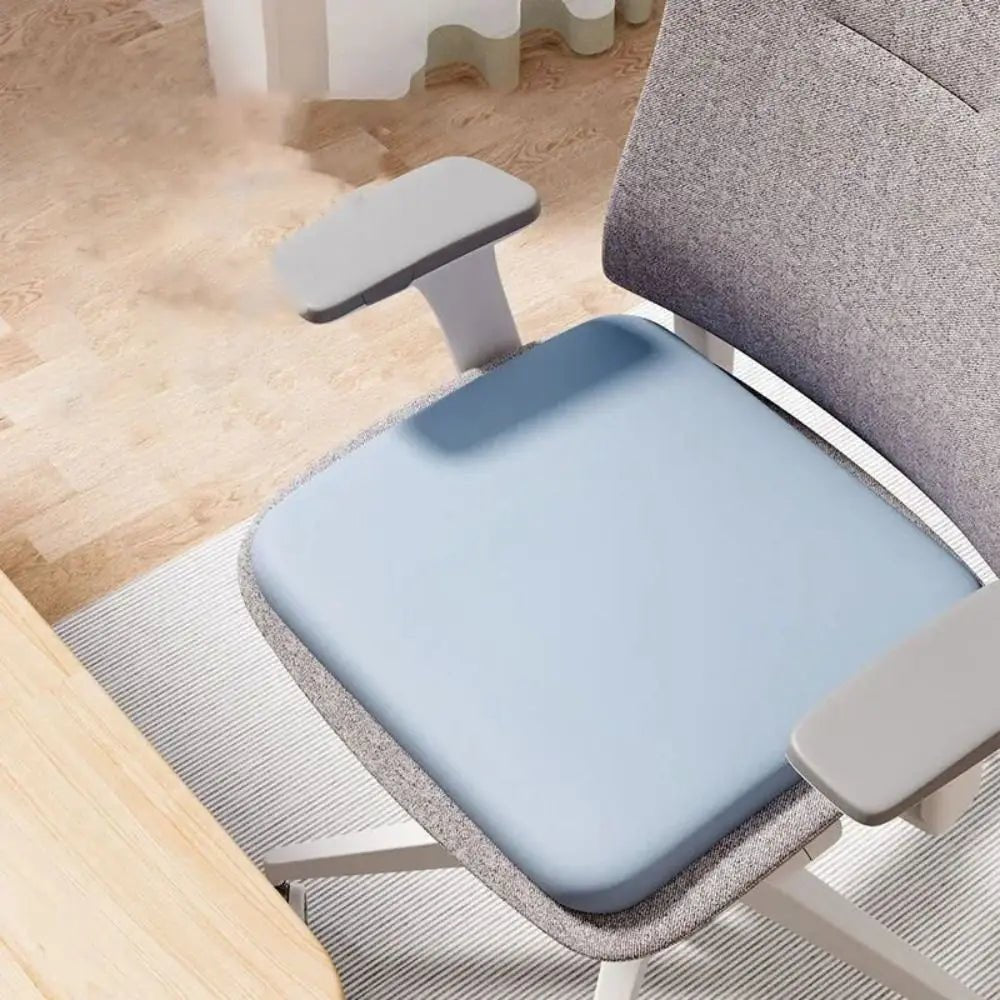 Daily comfort ergonomic seat cushion, portable & effective for work, travel, and home use.