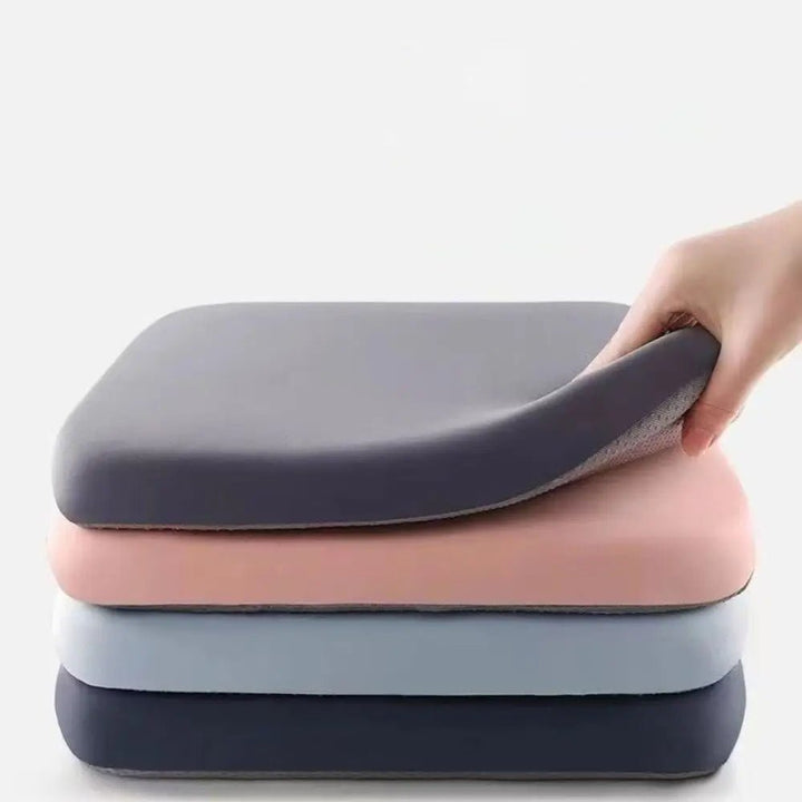 Advanced ergonomic seat cushion offering superior support for posture, pain relief & daily comfort.