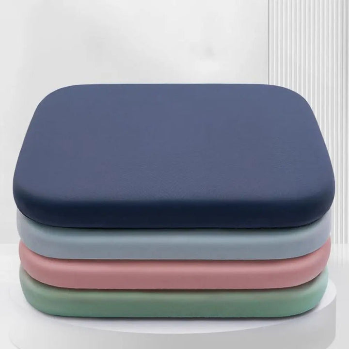 Unisex ergonomic seat cushion with non-slip base for ultimate office, car & home sitting comfort.