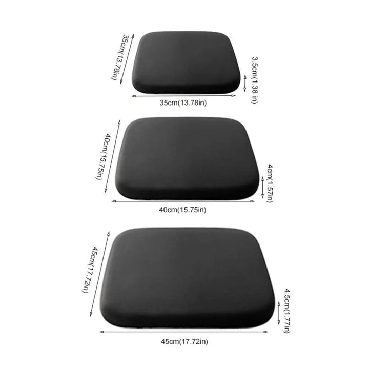 Ergonomic seat cushion for office chairs, providing pain relief, posture support & daily comfort.