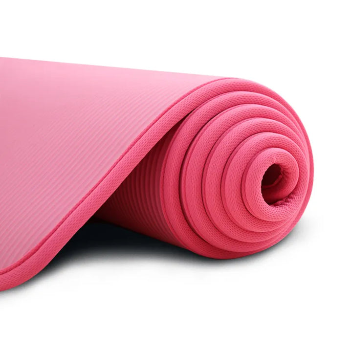 Premium extra thick non-slip yoga mat for enhanced comfort & stability in any exercise routine.