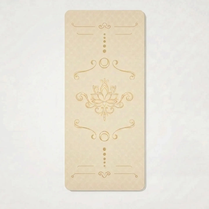 Enhance home workouts with this extra wide, thick TPE mat. Cushioned & non-slip for fitness.