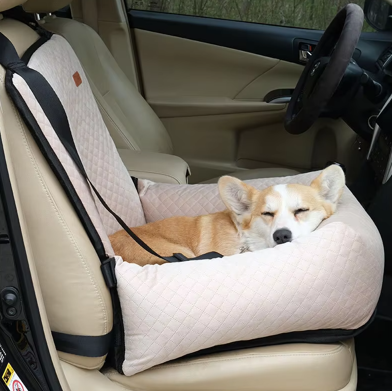 Car seat cushion, foldable and portable, offering essential driving comfort and ergonomic support