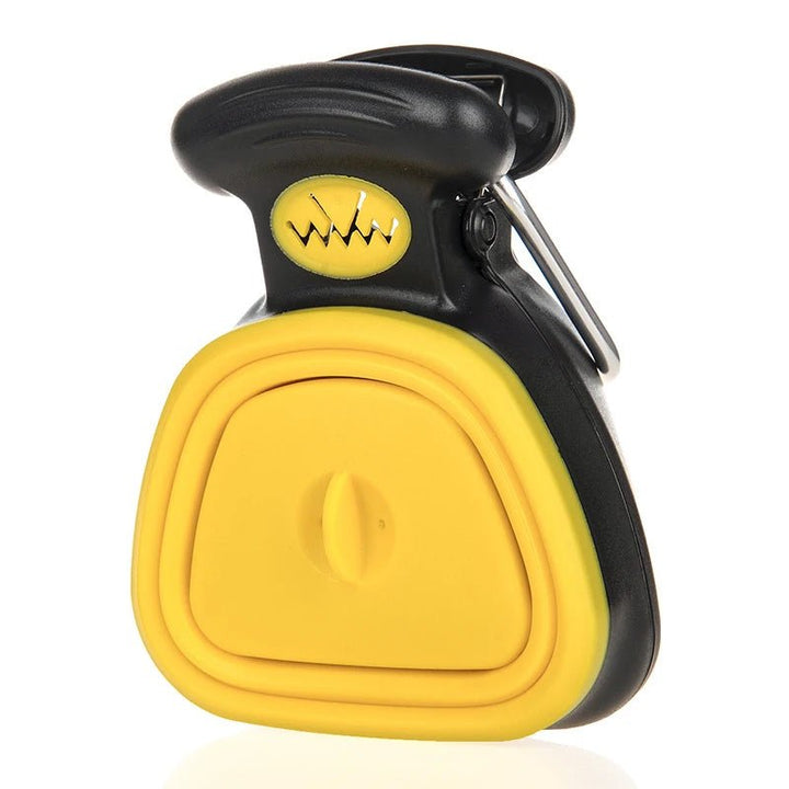 Dog waste scooper and biodegradable bags, essential pet cleanup accessory for responsible owners