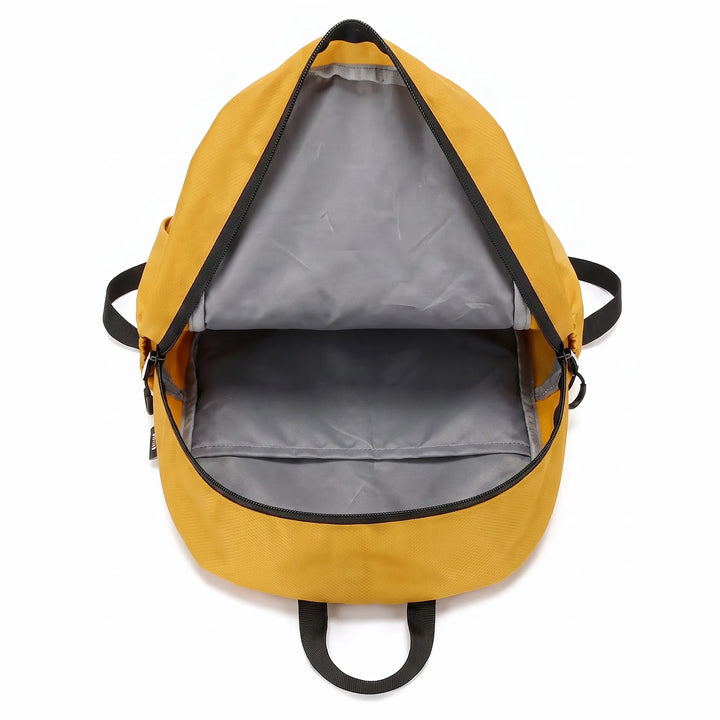 Unfolded lightweight hiking daypack (cyan), spacious for day hikes, outdoor adventures & camping essentials.