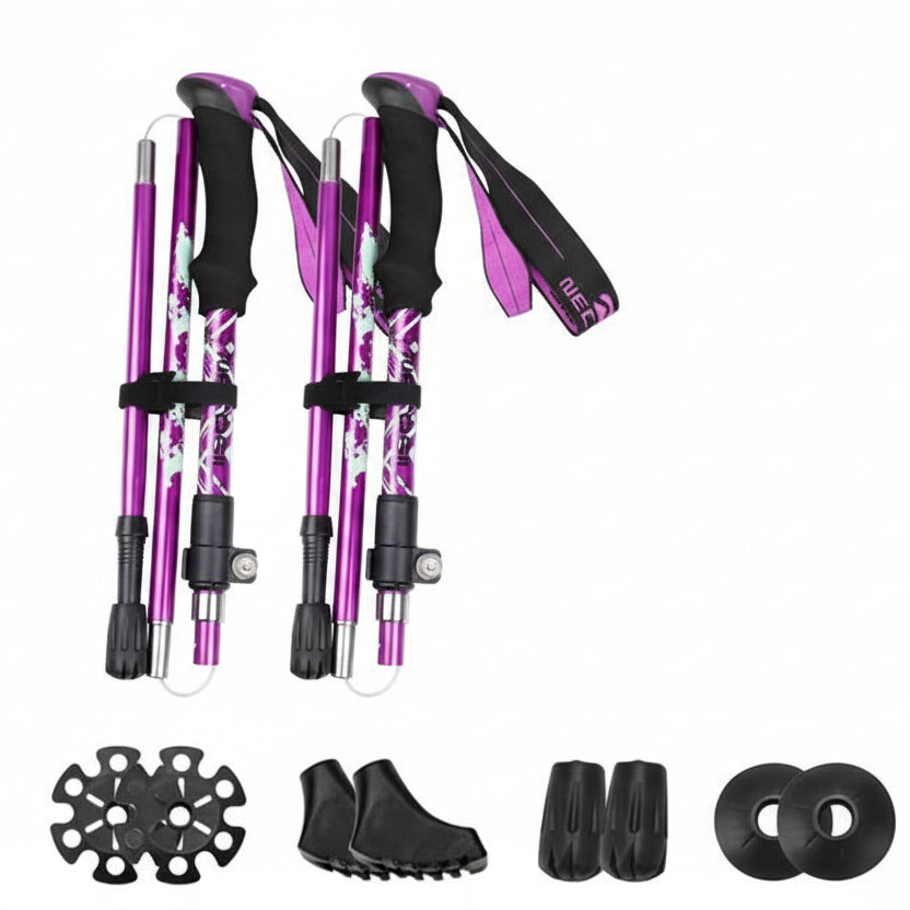 Durable, lightweight, and foldable hiking poles for your next great adventure.