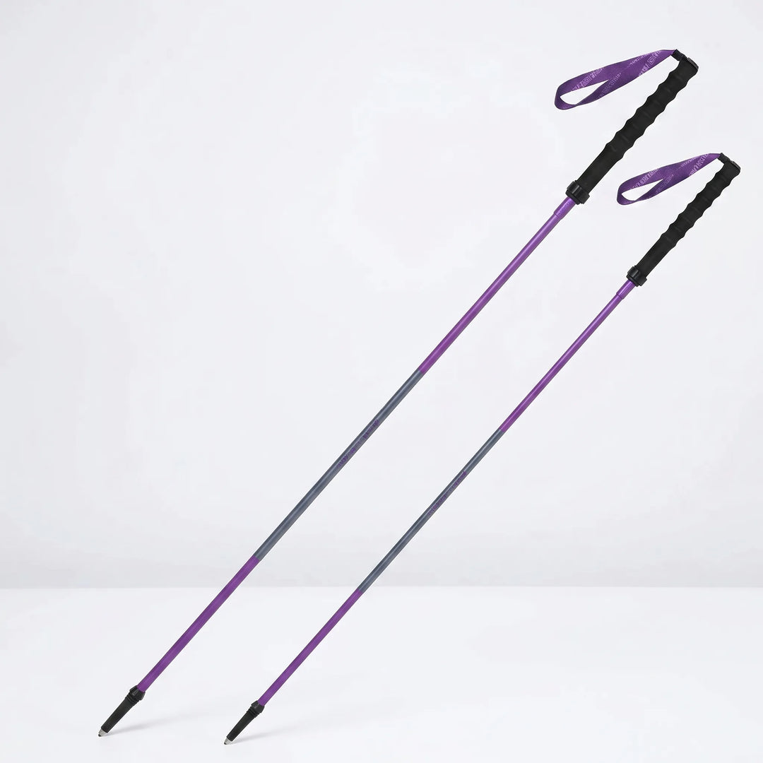 Versatile unisex quick lock trekking pole, featuring a foldable design for hiking, trekking, and trail running.