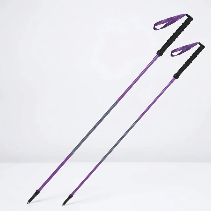 Versatile unisex quick lock trekking pole, featuring a foldable design for hiking, trekking, and trail running.