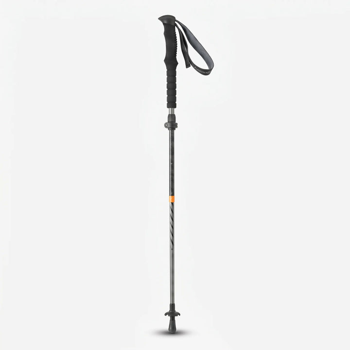 Durable collapsible trekking pole, lightweight design for long hikes & outdoor exploration.