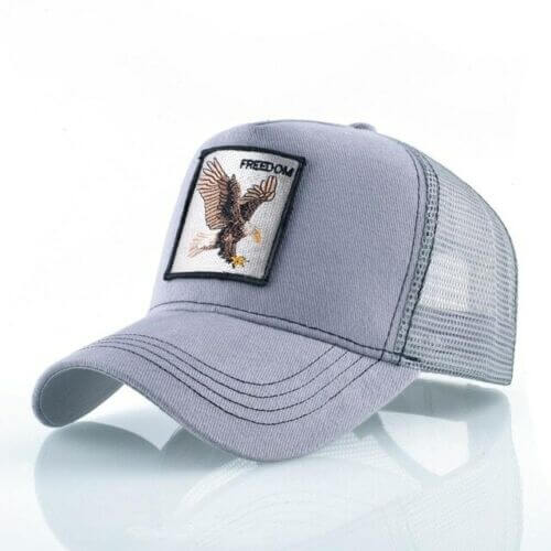 Classic unisex headwear: Freedom Eagle baseball cap. Perfect for casual wear and summer sun protection.