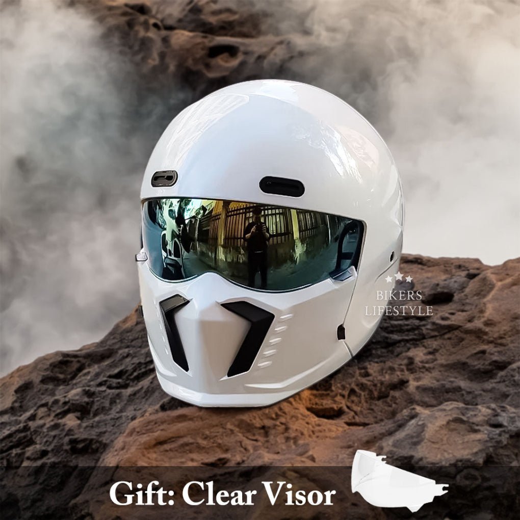 New3 unisex full face motorcycle helmet for bikers, offering superior head protection & comfort.