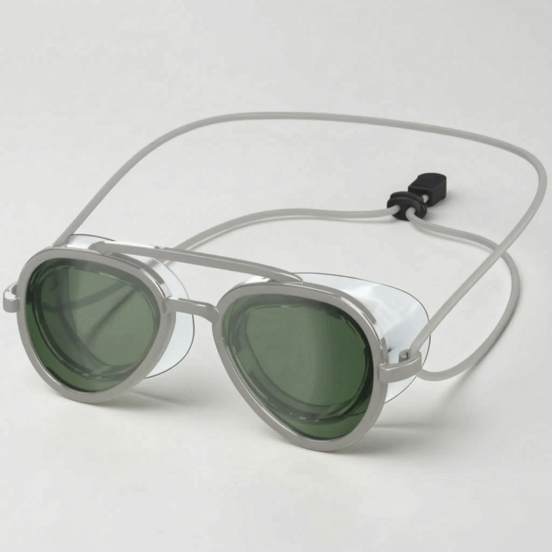 Durable unisex aviator swim goggles. Wide-view anti-fog lenses for optimal clarity in the pool, ocean, or any swim session.