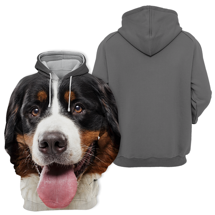 Comfortable unisex pullover hoodie with a vibrant graphic print, made from durable two-way stretch fabric.