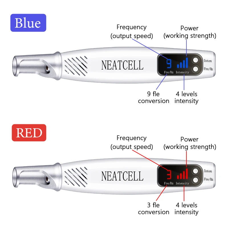 Easy-to-use handheld laser device for at-home tattoo & spot removal. Great for skin pigmentation treatment.