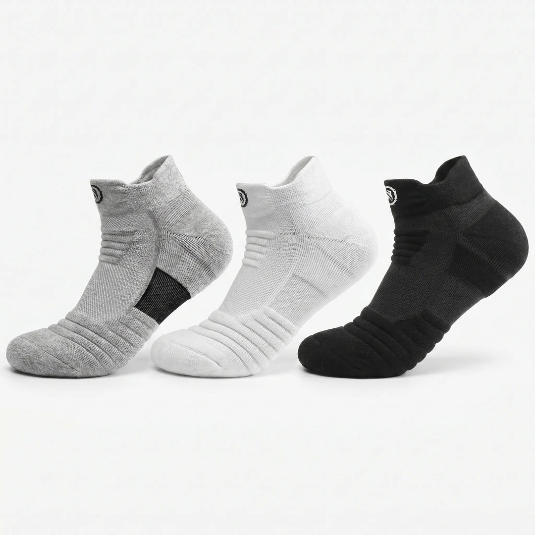 Performance-focused compression socks, ideal for running, cycling, and other high-impact sports.