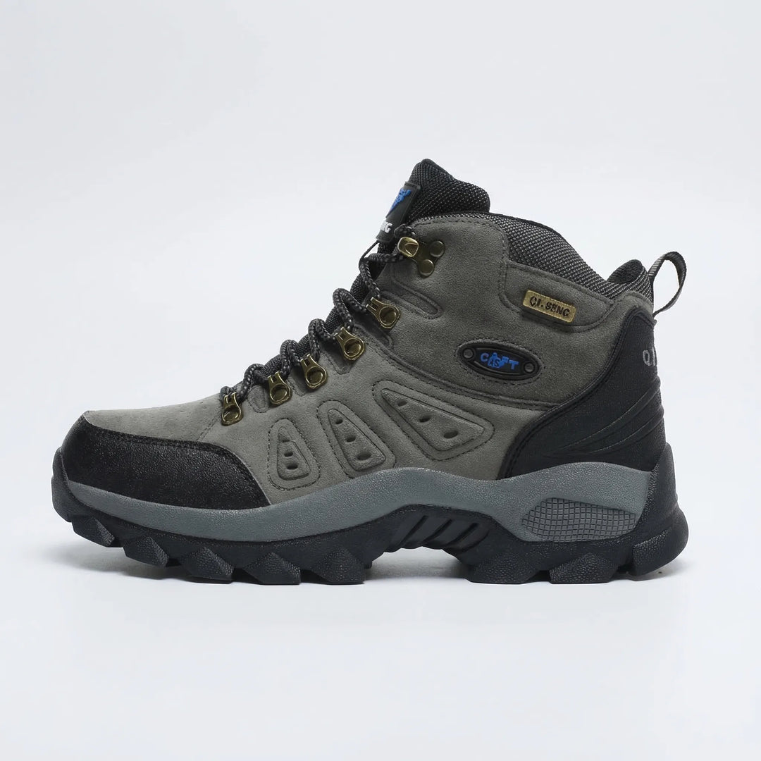 Adventure-ready unisex high-top hiking boots, ideal for comfort & performance on any trail.