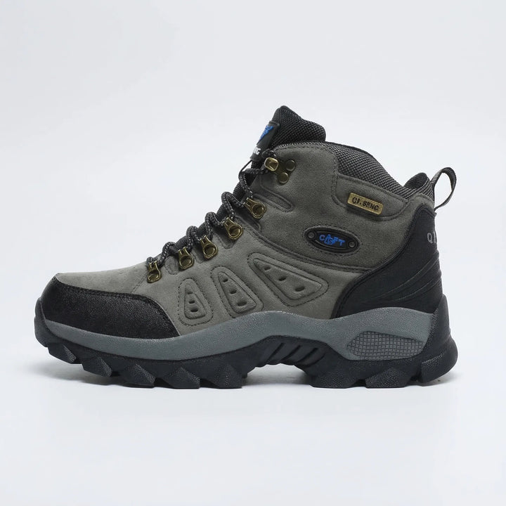 Adventure-ready unisex high-top hiking boots, ideal for comfort & performance on any trail.