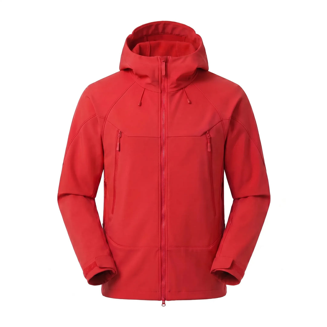 Essential adventure gear: unisex hooded outdoor jacket, water repellent, wind resistant, versatile.