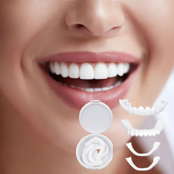 Reusable instant dental veneers for a perfect, confident smile. Cosmetic tooth covers for adult aesthetic teeth.