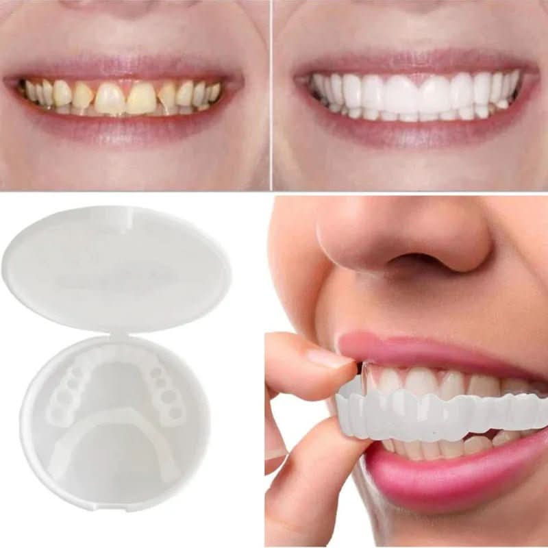 Unisex instant smile tooth covers for beauty and confidence. Adult cosmetic dental veneers for aesthetic teeth.