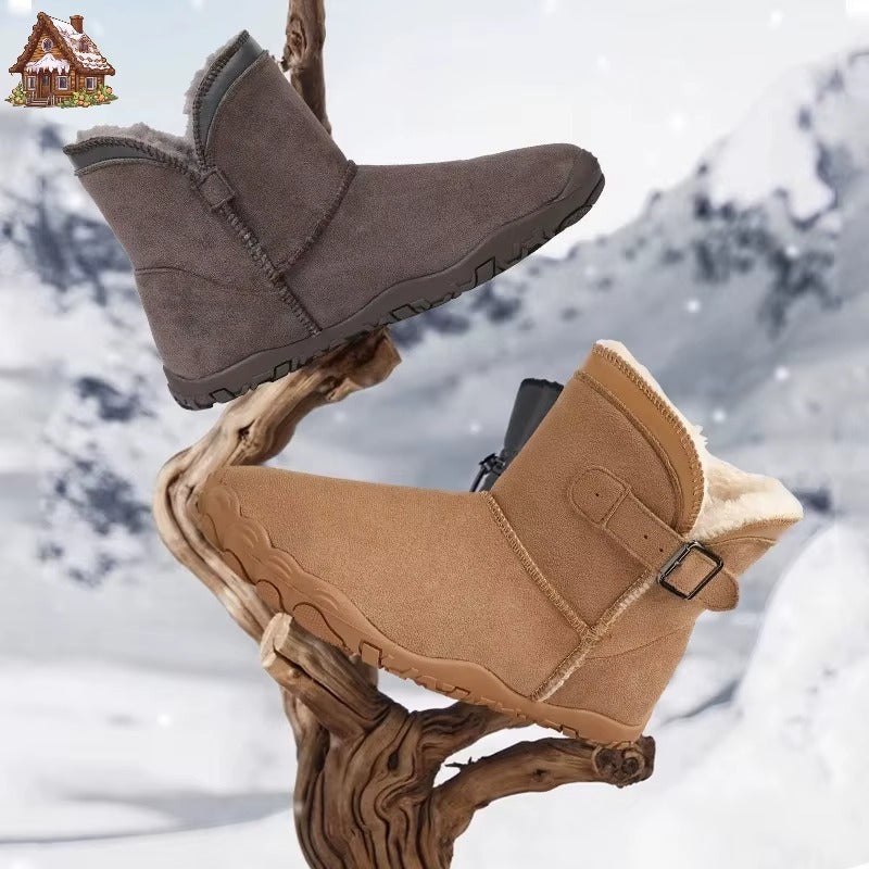 Keep feet warm with insulated unisex barefoot winter boots, promoting natural movement.
