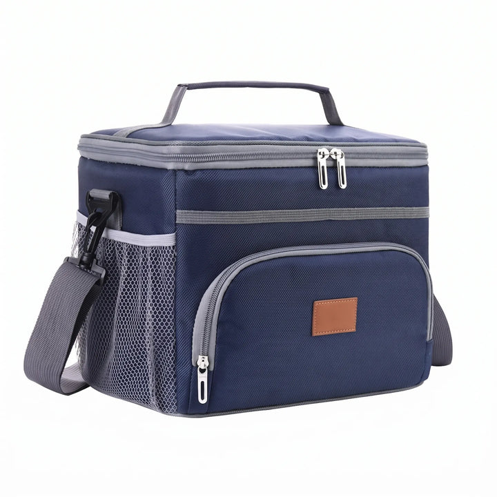 Versatile unisex lunch cooler for meal prep, travel, and outdoor adventures. Essential insulated food carrier.