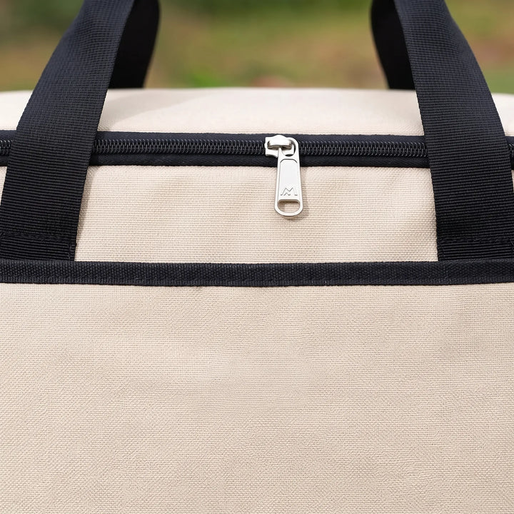 Durable travel cooler bag with adjustable strap, ideal for carrying snacks & beverages on hikes & trips.