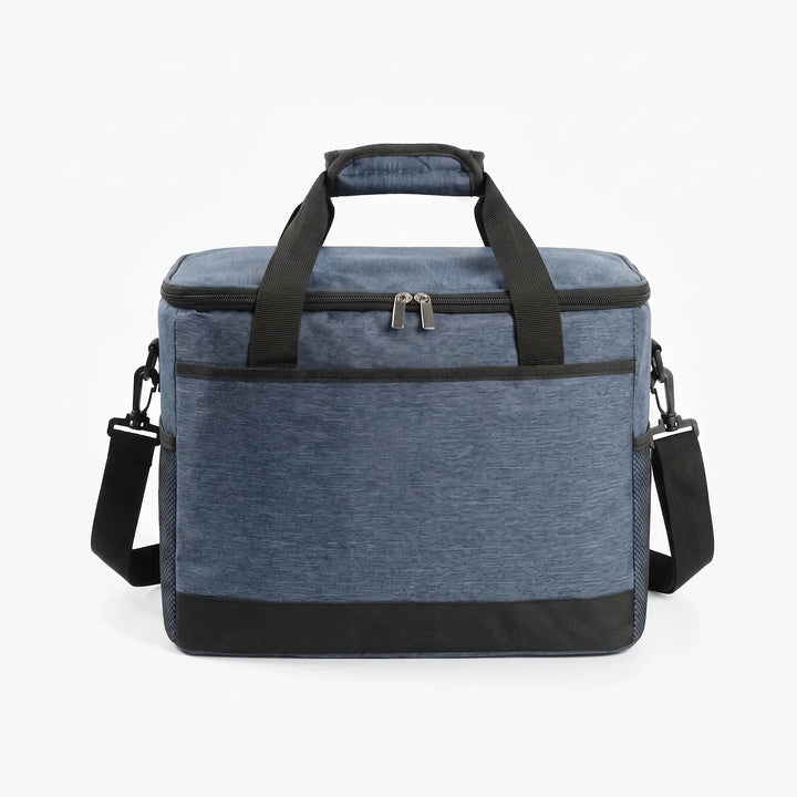 Unisex outdoor gear cooler bag made from resilient fabric, great for camping supplies & adventurous travel.