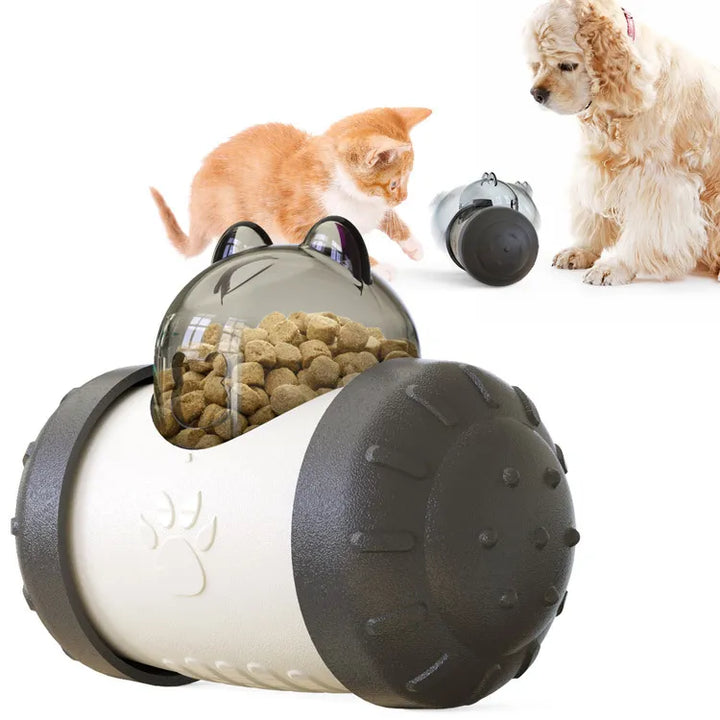 Treat dispenser chew toy, ideal for pet enrichment and slow feeding for dogs.