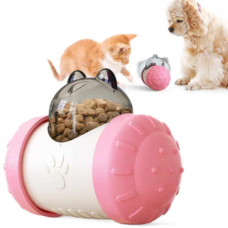 Unisex pet toy, an interactive treat dispenser for mental stimulation and durable chewing.