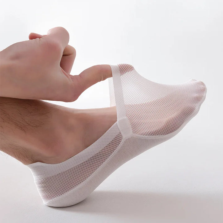 Unisex invisible no-show anti-slip socks for everyday comfort & discreet wear.