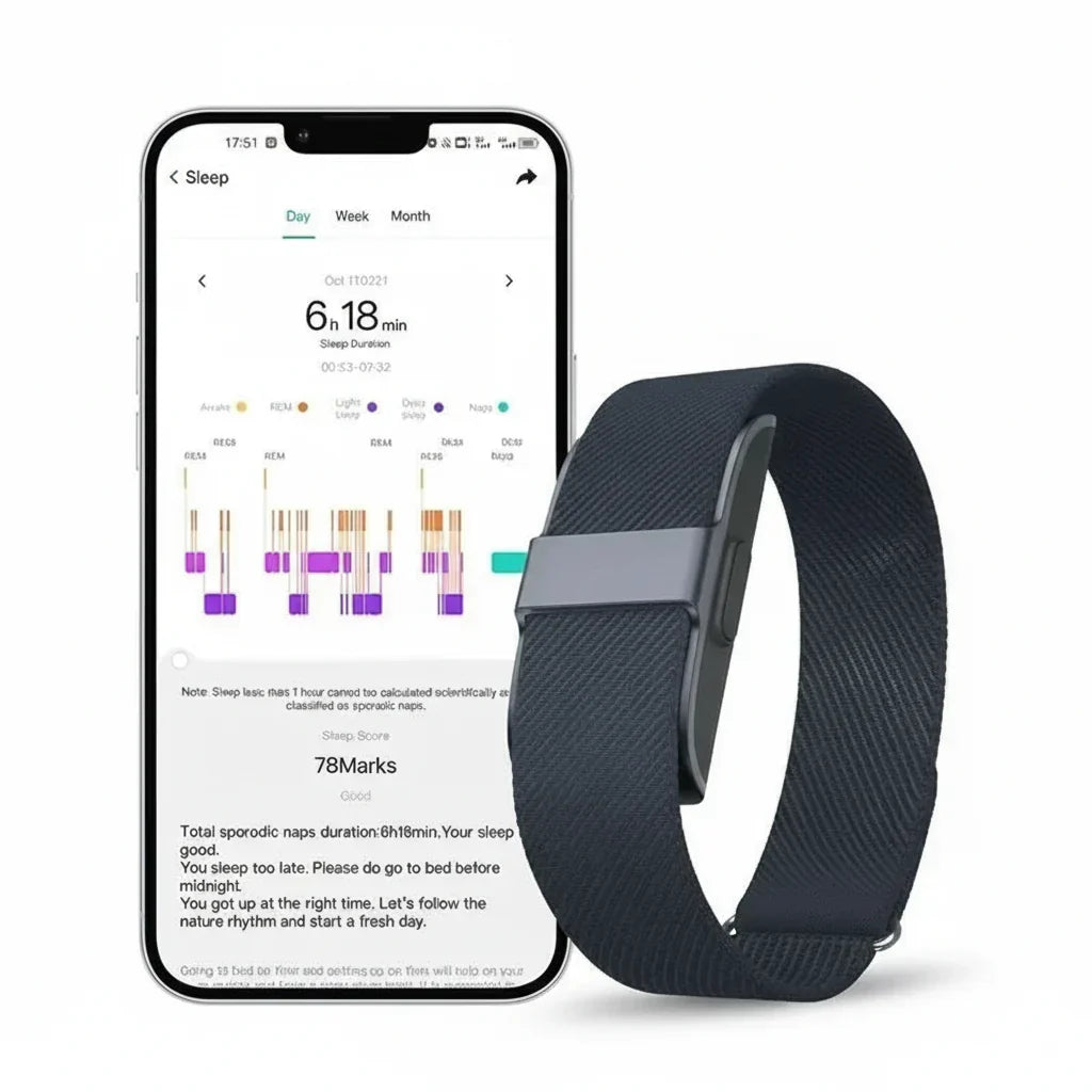Advanced health monitor: IP68 fitness tracker with continuous heart rate & blood oxygen tracking.