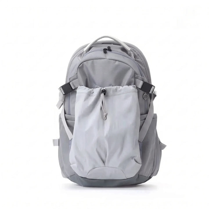 Unisex large capacity hiking backpack with ample storage, side pockets & gear loops for outdoor travel.