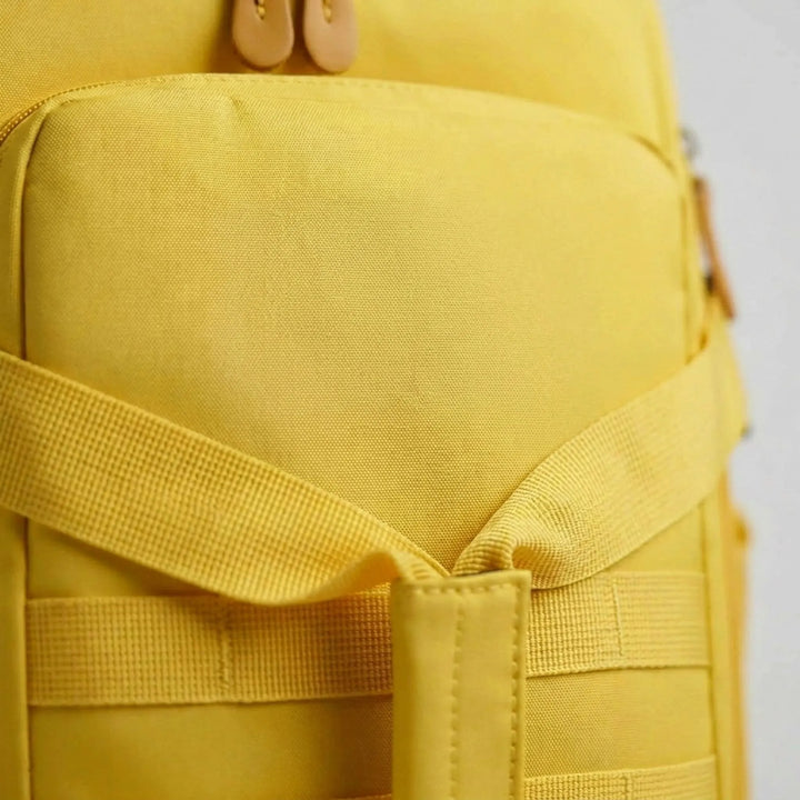 Spacious gym backpack with separate wet pocket, perfect for active lifestyles & travel needs.