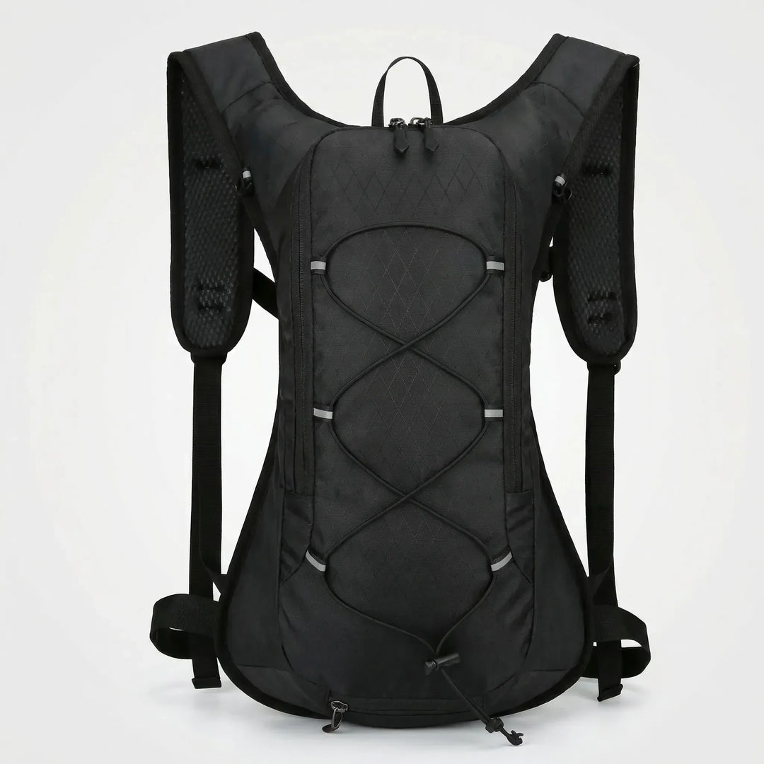 Unisex sports hydration backpack, 3-gallon capacity for running, hiking & outdoor activities.