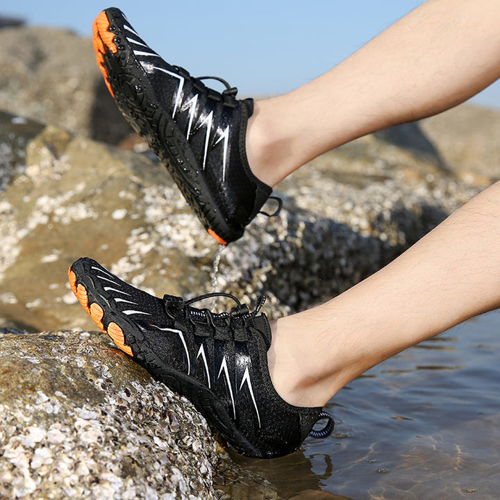 Unisex casual barefoot shoes, designed for comfort with a spacious wide toe box.