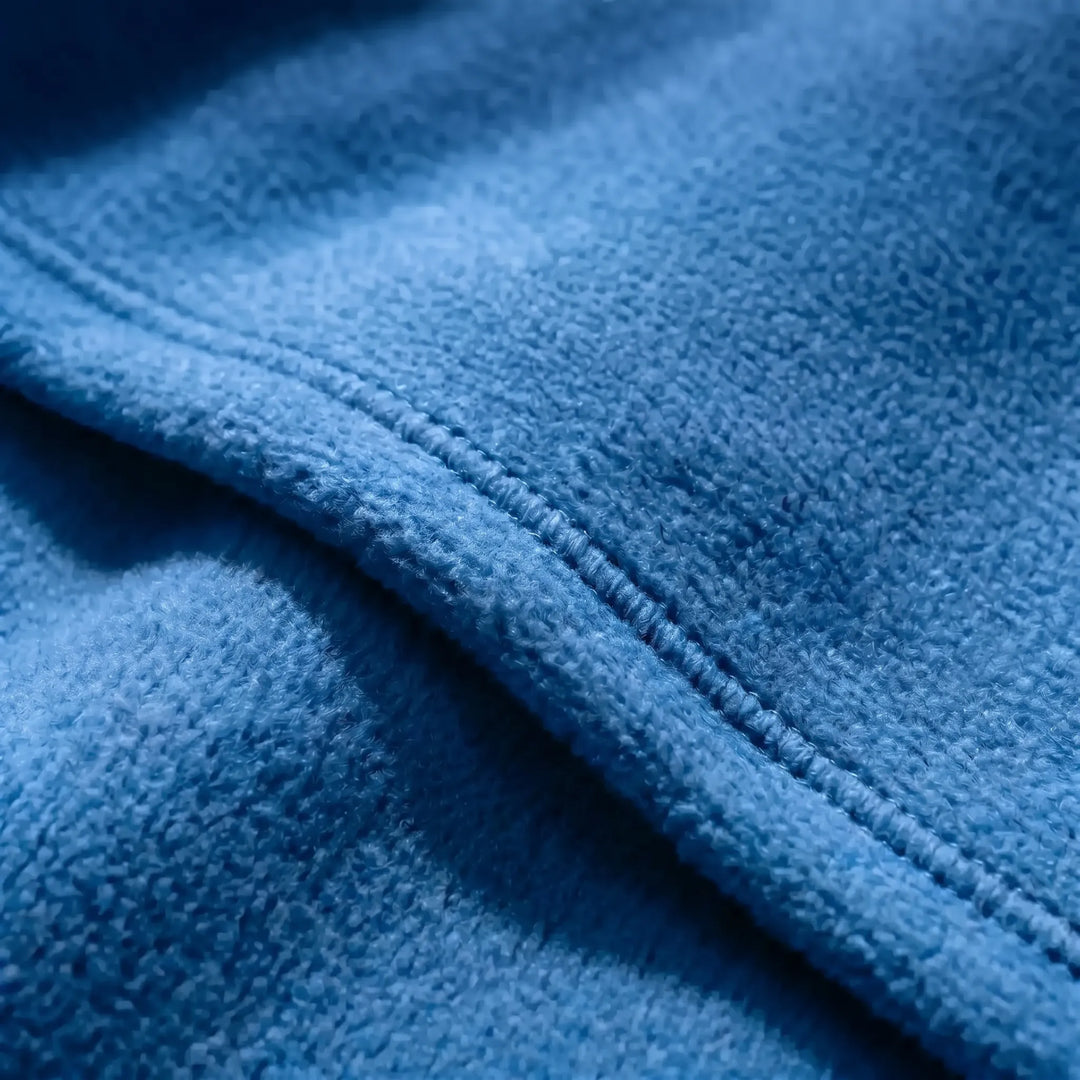 Soft fleece sleeping bag, lightweight & comfortable for camping & hiking. Unisex travel gear.