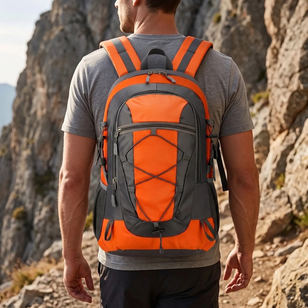 Unisex lightweight hiking backpack, perfect for day trips & outdoor adventures.