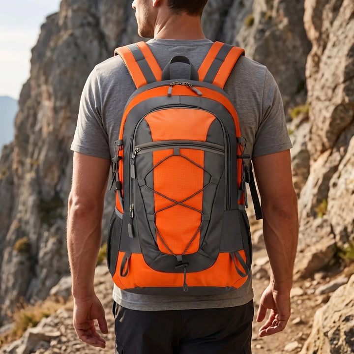 Unisex lightweight hiking backpack, perfect for day trips & outdoor adventures.