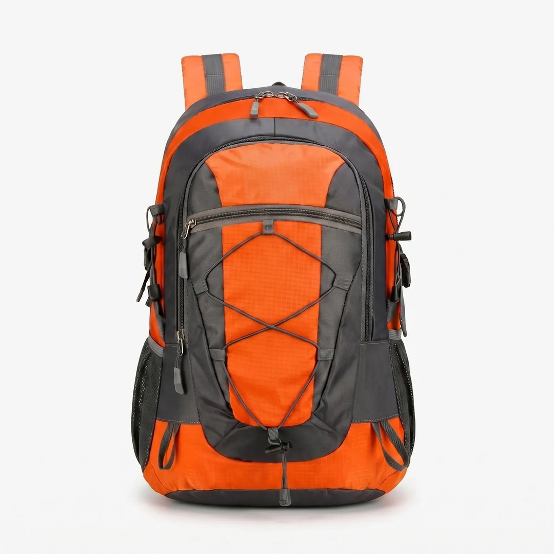 Versatile unisex daypack for hiking, camping & travel; ample storage.