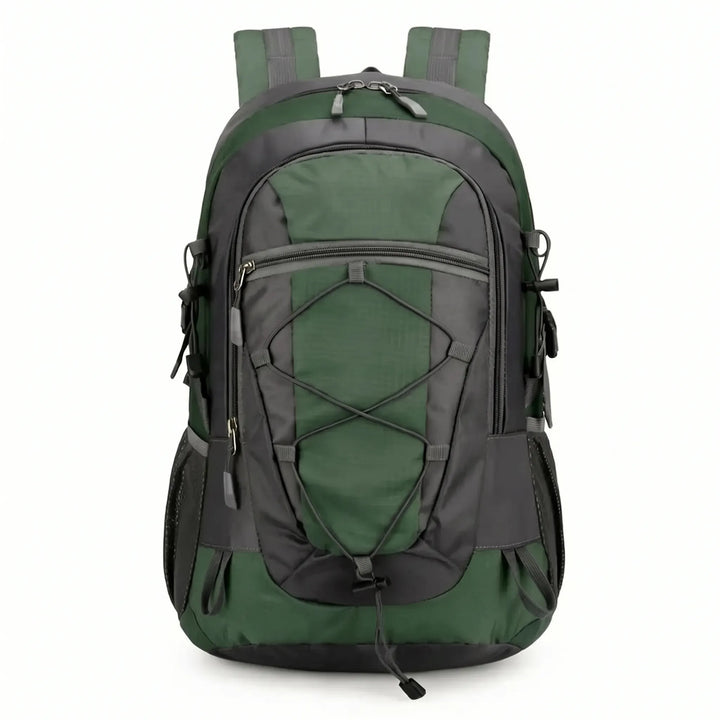 Spacious lightweight hiking backpack with multiple compartments for gear organization.