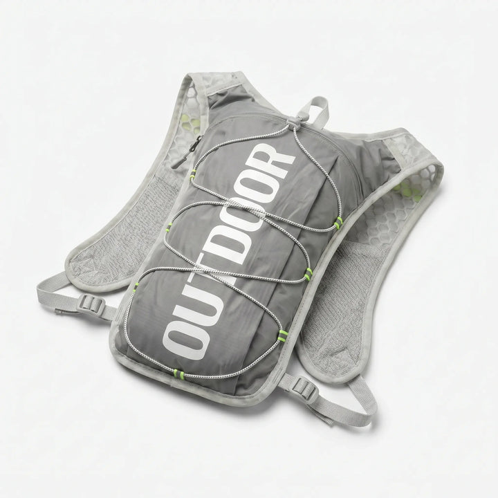 Unisex lightweight hydration vest for running and outdoor activities. Ideal for active hiking & trail cycling.