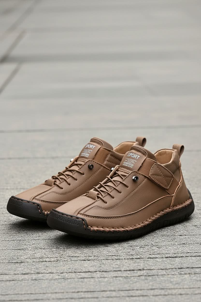 Modern lightweight slip-on shoes for travel, offering ultimate walking comfort.