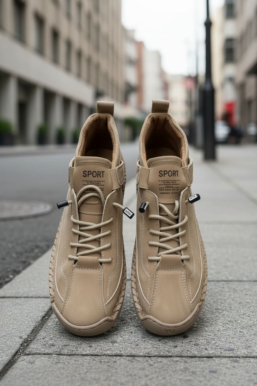 Everyday unisex walking trainers, flexible & comfortable slip-on design.